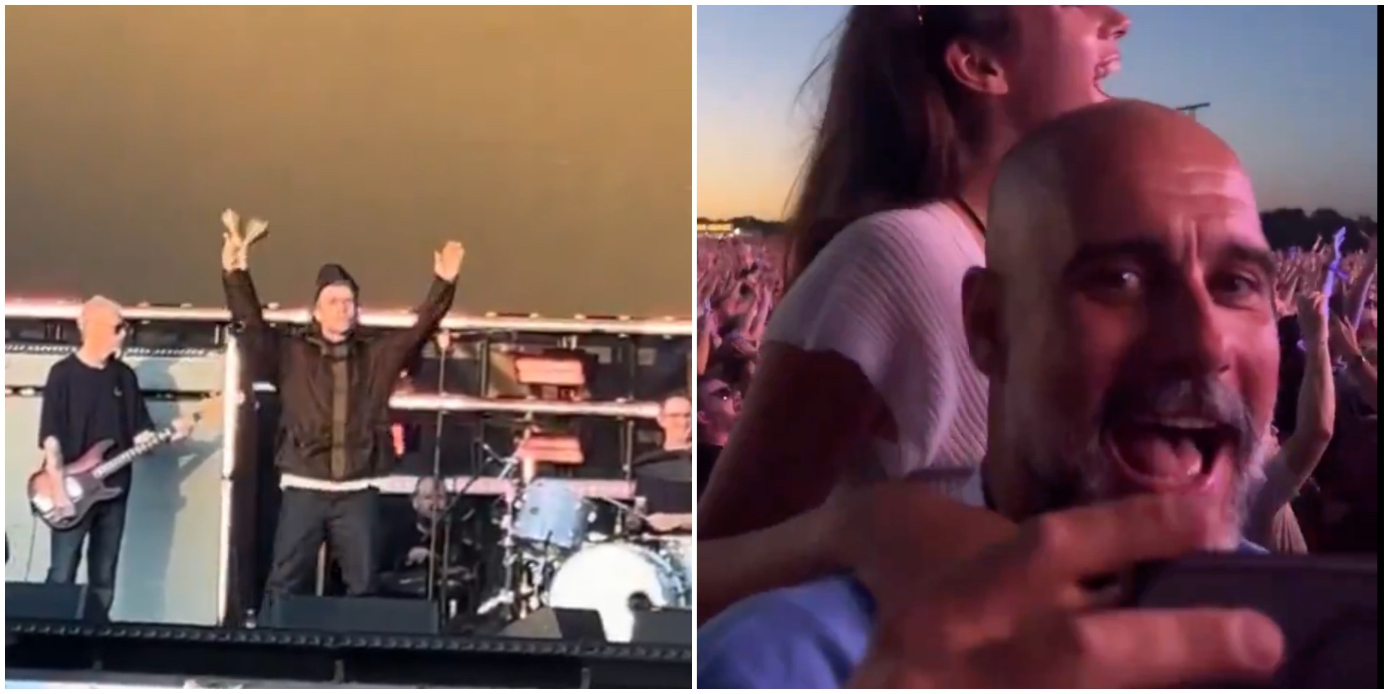 “Dedichiamo la prossima canzone al miglior allenatore della storia”: gli Oasis omaggiano Pep Guardiola, ma partono i fischi del pubblico – VIDEO
