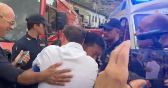 Copertina di “Grazie a tutti, è andata benissimo”: le parole del padre del piccolo Allan. Poi l’abbraccio col sindaco di Ventimiglia