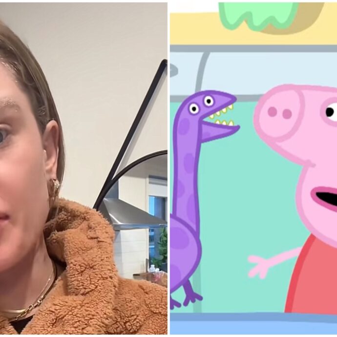 “Peppa Pig è davvero cattiva col suo fratellino e ho notato una frase che mi ha scioccato, per questo vieto a mio figlio di vederla”: il video virale su TikTok