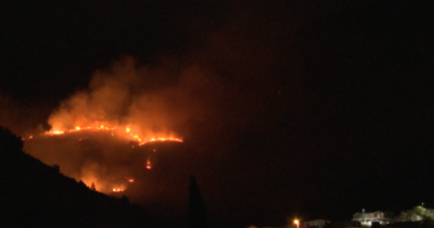 Copertina di Incendi nella Bosnia meridionale, bruciano i boschi vicino a Mostar