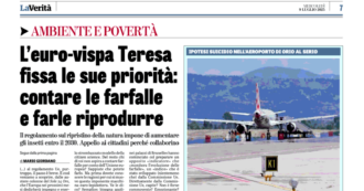 Cosa hanno fatto di male le farfalle a Mario Giordano?