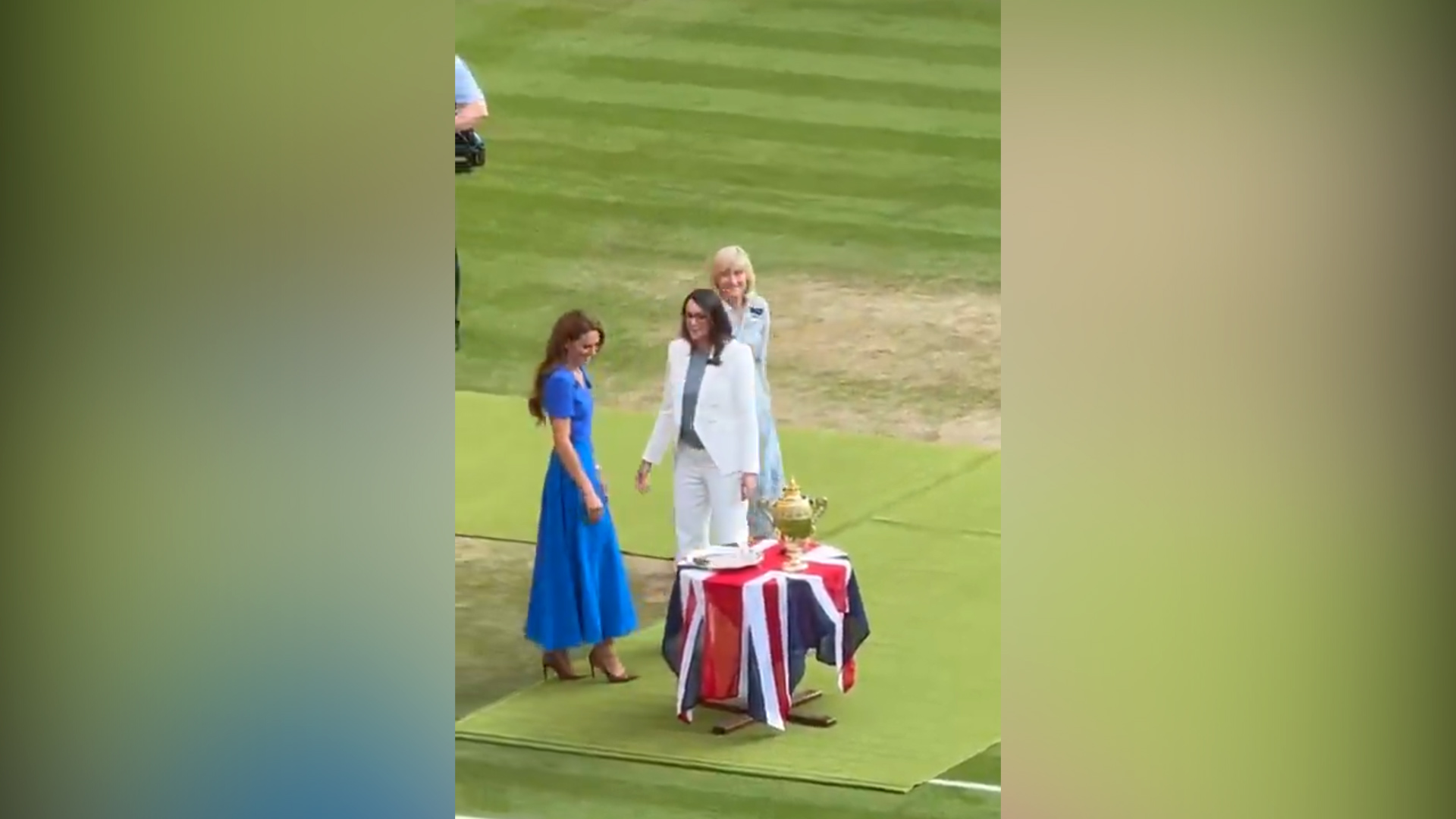 ti amo kate l8217urlo dagli spalti di wimbledon per la principessa e lei reagisce cos236 8211 video
