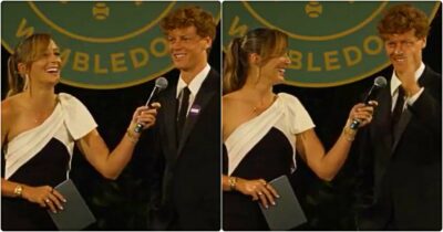 Copertina di Sinner brillo alla cerimonia di Wimbledon: “Non lo so, stavamo bevendo parecchio, mi gira la testa” – VIDEO