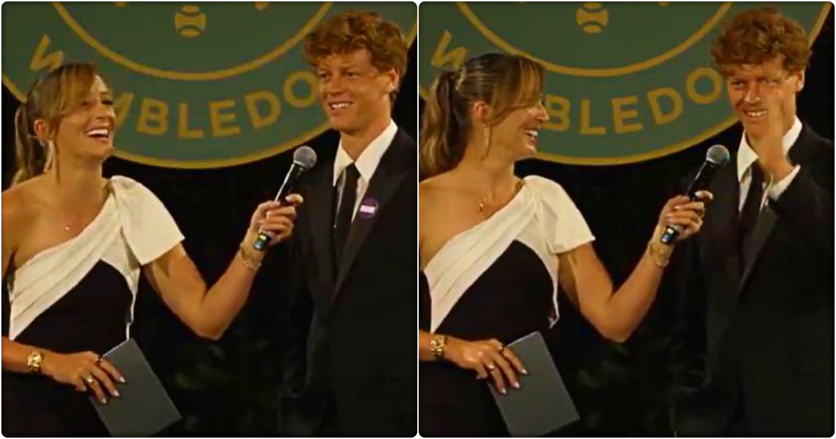 Sinner brillo alla cerimonia di Wimbledon: “Non lo so, stavamo bevendo parecchio, mi gira la testa” – VIDEO Sinner brillo alla cerimonia di Wimbledon: “Non lo so, stavamo bevendo parecchio, mi gira la testa” – VIDEO