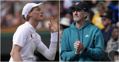 Copertina di “Il futuro di Cahill? Avevamo fatto una scommessa prima della finale di Wimbledon”: Sinner rivela il patto con il suo coach