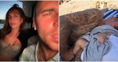 Copertina di Justin Bieber in vacanza in Italia con il figlio e la moglie Hailey: le foto in Sardegna conquistano i fan