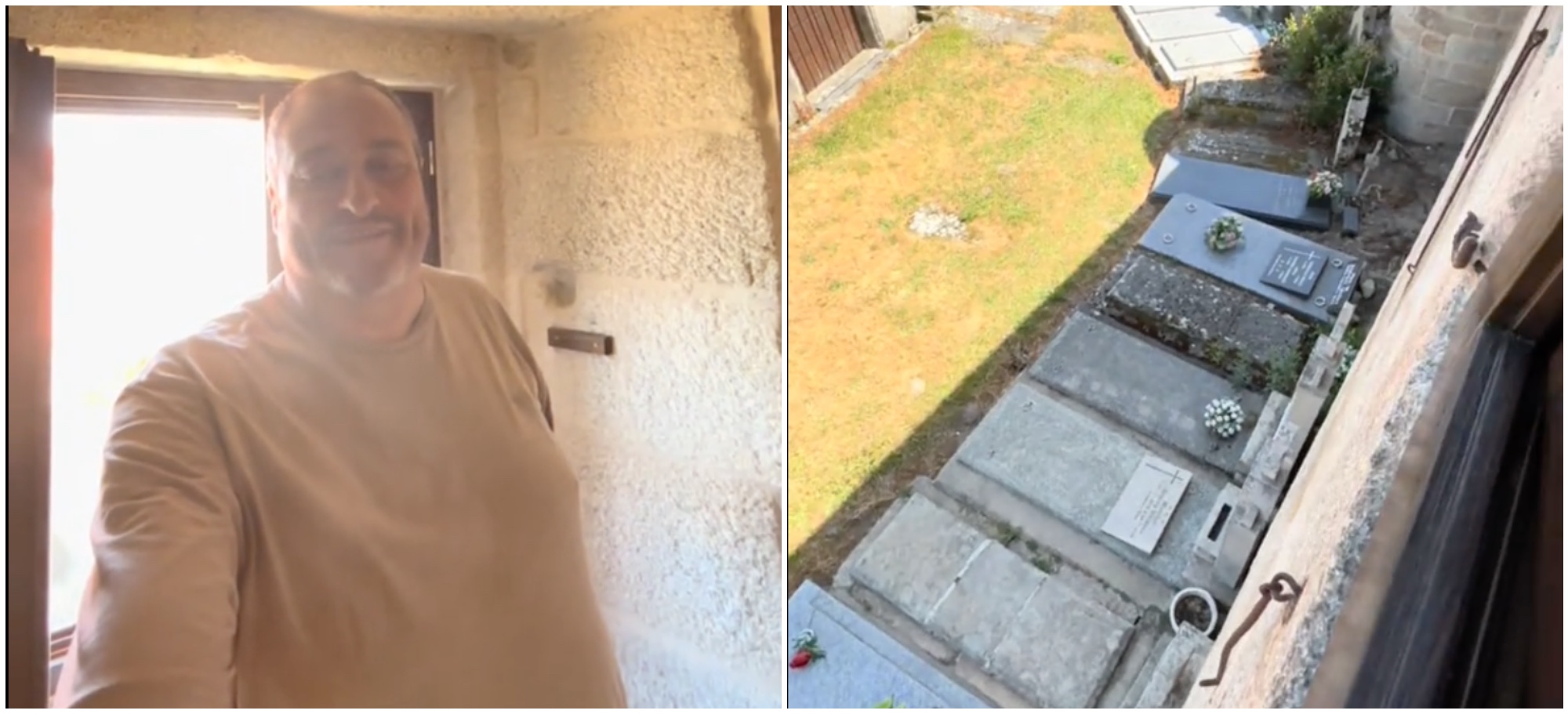 almeno i vicini non ci daranno fastidio arrivano in hotel e scoprono che la camera 232 vista cimitero il video della loro reazione 232 virale