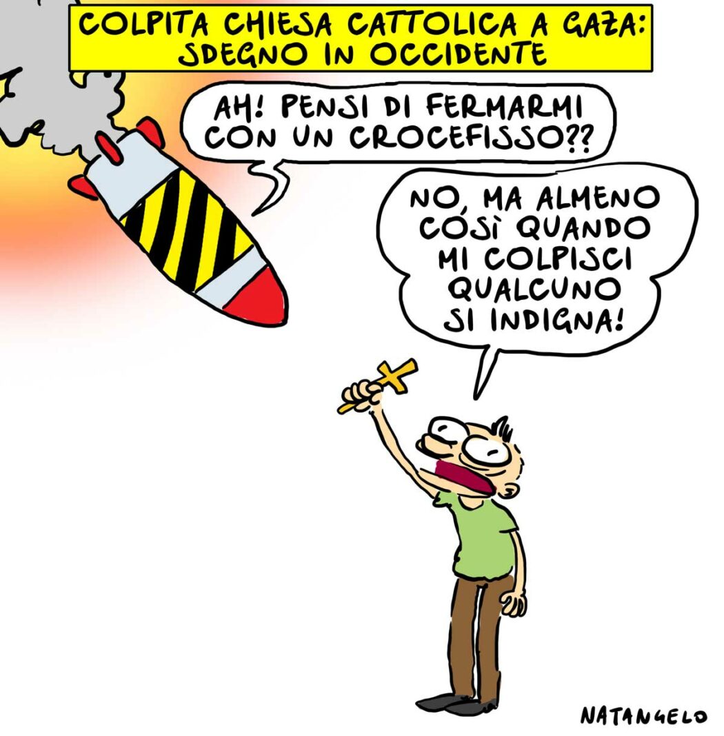 La vignetta di Natangelo