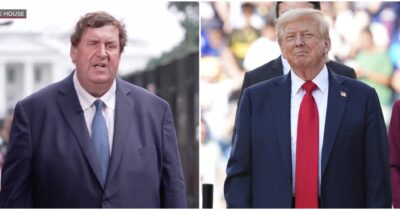 Copertina di “Stavo dormendo, è squillato il telefono ed era Donald Trump. Nella confusione credo di avere riattaccato”: chi è Gary O’Donoghue, il giornalista chiamato dal Presidente