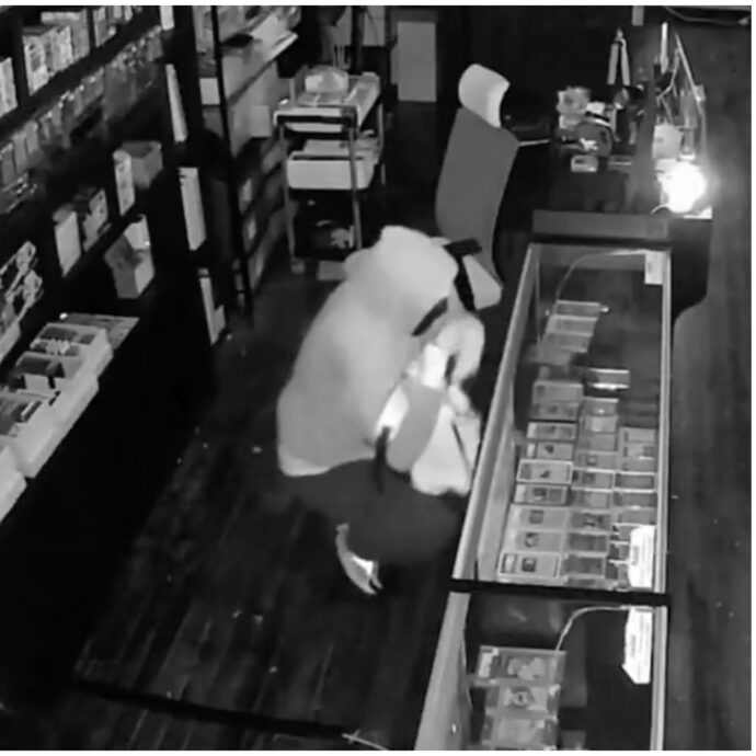 “Ruba oggetti da collezione e carte Pokémon per oltre 100 mila dollari e scappa”: le immagini del ladro incappucciato fanno il giro del web