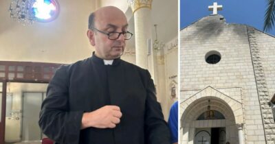 Copertina di Raid israeliano sulla Chiesa della Sacra Famiglia: Meloni s’indigna, ma firma ancora l’intesa con Tel Aviv