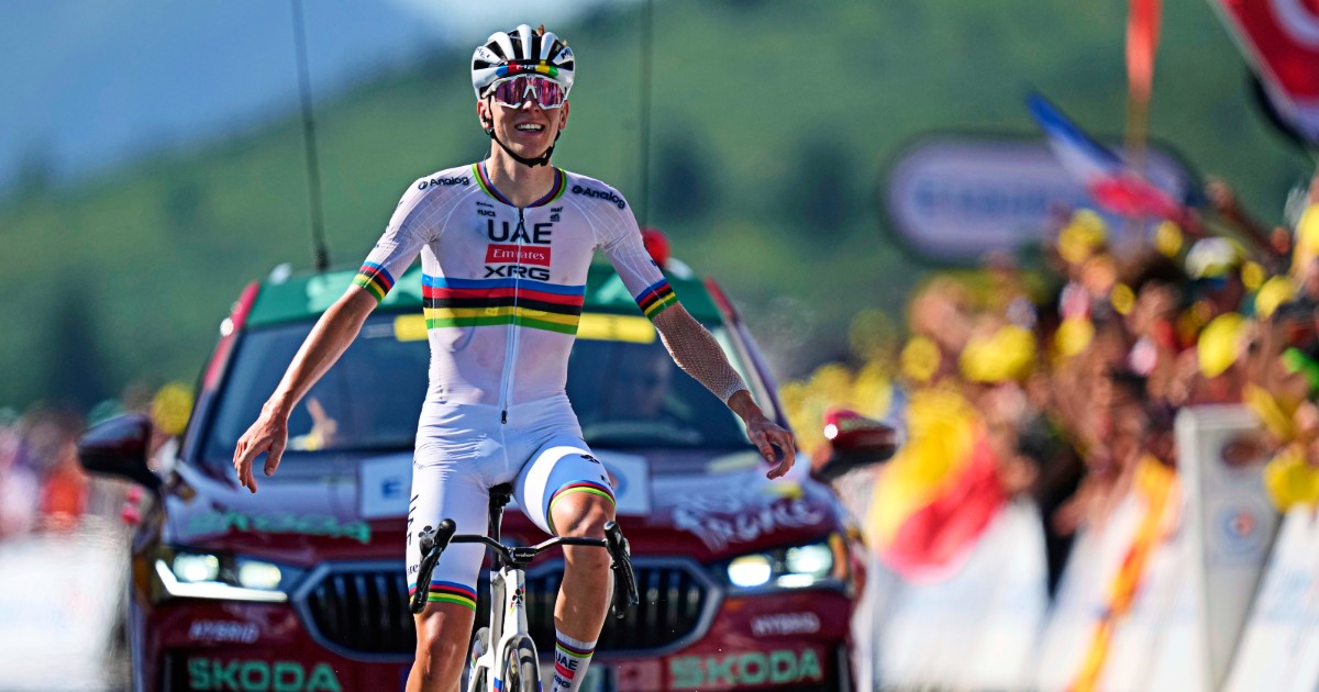 il tour de france 232 durato una salita pogacar fa a brandelli i rivali sull8217hautacam maglia gialla blindata
