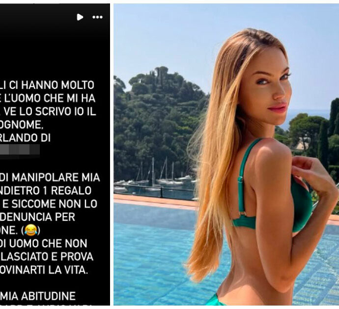 “Minacce per non restituire un paio di orecchini di Bulgari da 53mila euro”: Taylor Mega indagata per estorsione nei confronti dell’ex compagno