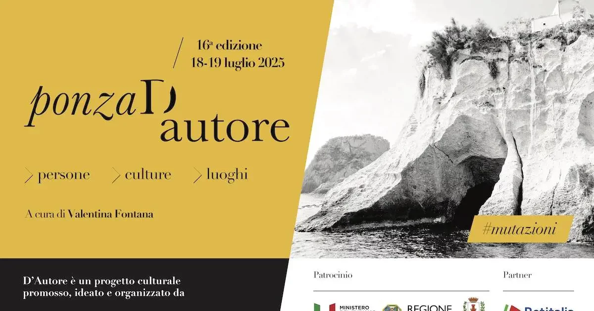 Ponza D’Autore al via: talk sulle trasformazioni economiche, culturali e sociali profonde del nostro Paese, nonché delle sue nuove forme di potere Ponza D’Autore al via: talk sulle trasformazioni economiche, culturali e sociali profonde del nostro Paese, nonché delle sue nuove forme di potere