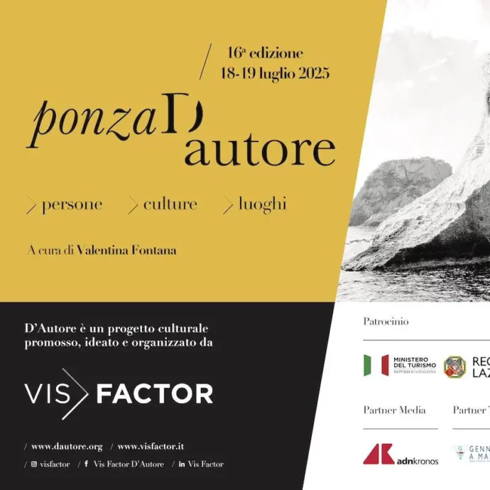 Ponza D’Autore al via: talk sulle trasformazioni economiche, culturali e sociali profonde del nostro Paese, nonché delle sue nuove forme di potere