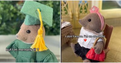 Copertina di La storia della giovane talpa neolaureata che non trova lavoro perché alcolista e si unisce a una gang (e non solo) fa infuriare la “Sylvanian Families”: denunciato account TikTok “SylvanianDrama”