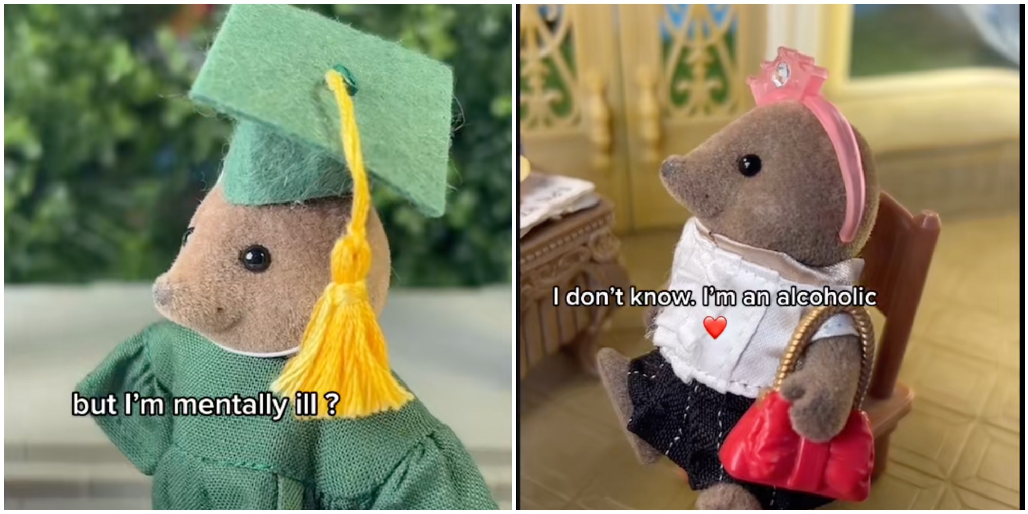 la storia della giovane talpa neolaureata che non trova lavoro perch233 alcolista e si unisce a una gang e non solo fa infuriare la sylvanian families denunciato account tiktok sylvaniandrama