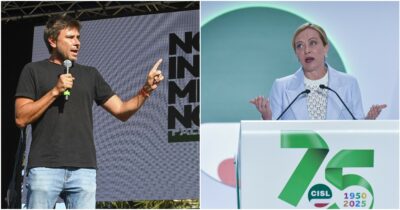 Copertina di “Dopo 60mila morti hai trovato la parola”: la risposta di Di Battista al post di Meloni su Gaza fa il boom di like