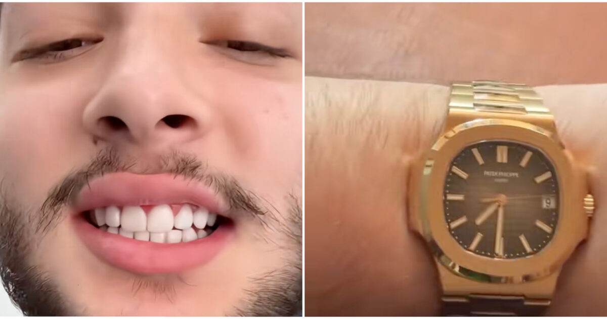 il rapper enjoyr1 adescato da una 20enne che gli ruba con il fidanzato l8217orologio in oro rosa da 150mila euro