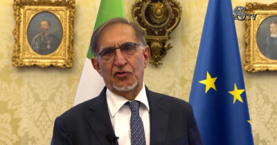 Copertina di La Russa fa gli auguri di compleanno a Modiano: “Punto di riferimento contro l’odio e l’antisemitismo”