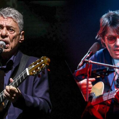 Copertina di De André e Chico Buarque. Note ribelli negli anni di piombo