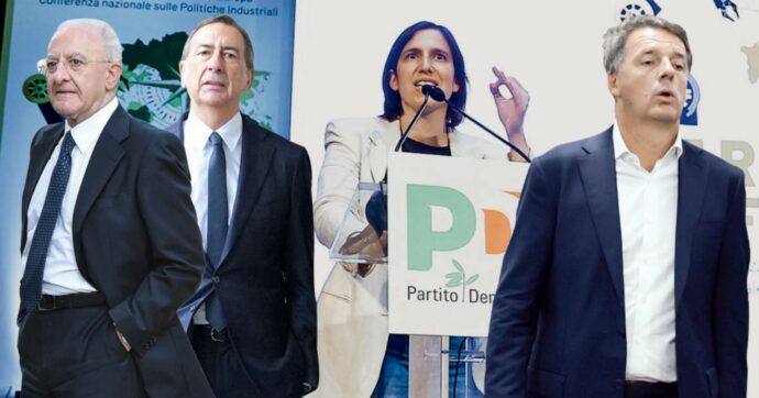 De Luca, Sala, Renzi: il Pd nuovo di Schlein liscia il pelo al vecchio