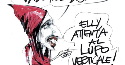 Copertina di La vignetta di Beppe Mora