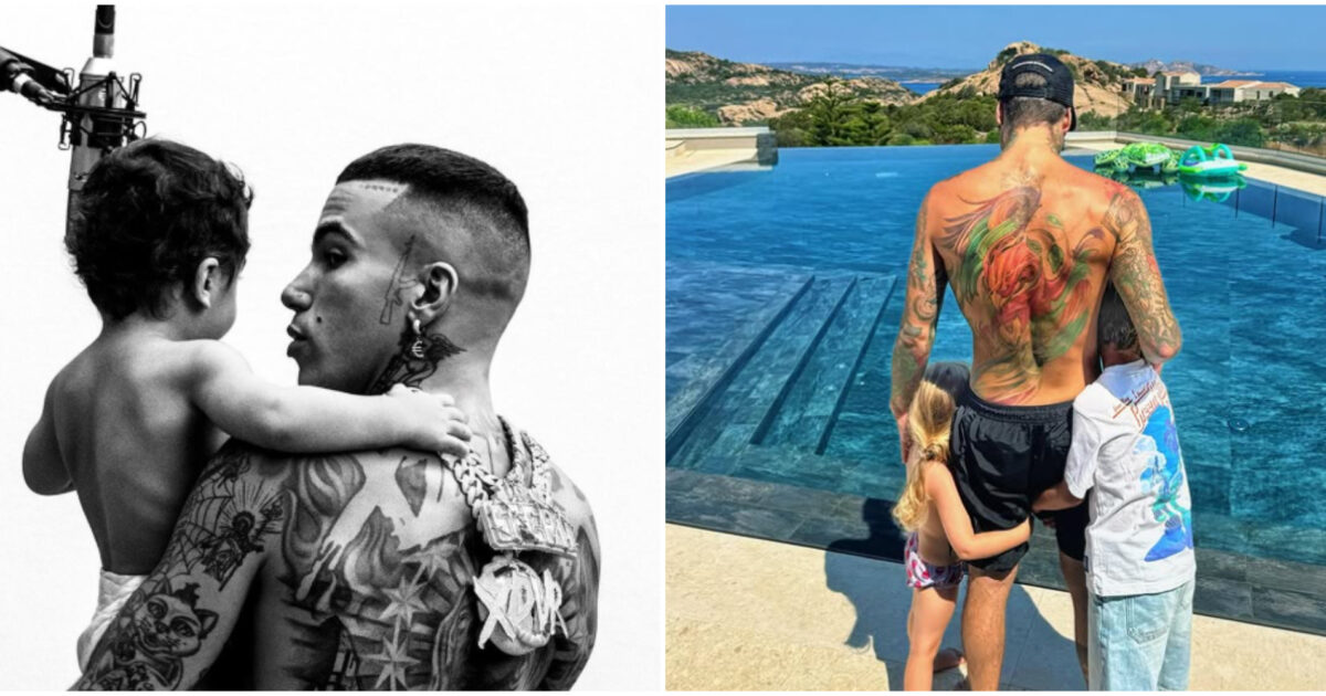 “Voglio che avrai sempre un padre, non come ha fatto il mio”: quando i rapper parlano dei figli dimenticano armi, droga, gioielli e si sciolgono come neve al sole