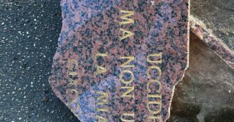 Copertina di Roma, danneggiata la targa dedicata a Giacomo Matteotti nel luogo dove il deputato socialista fu rapito