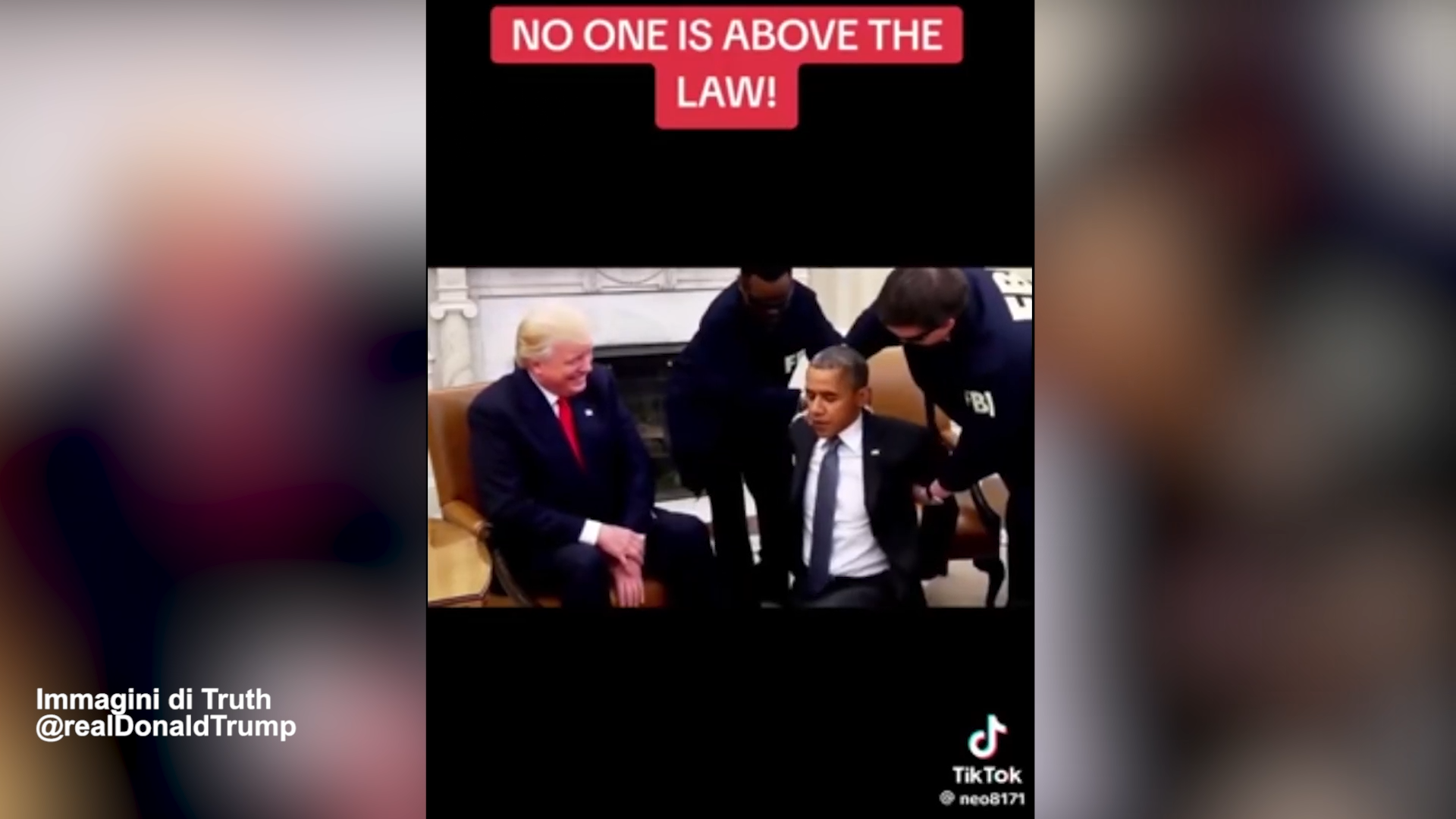 Trump pubblica il video con l’arresto di Obama nello Studio Ovale realizzato con l’intelligenza artificiale Trump pubblica il video con l’arresto di Obama nello Studio Ovale realizzato con l’intelligenza artificiale