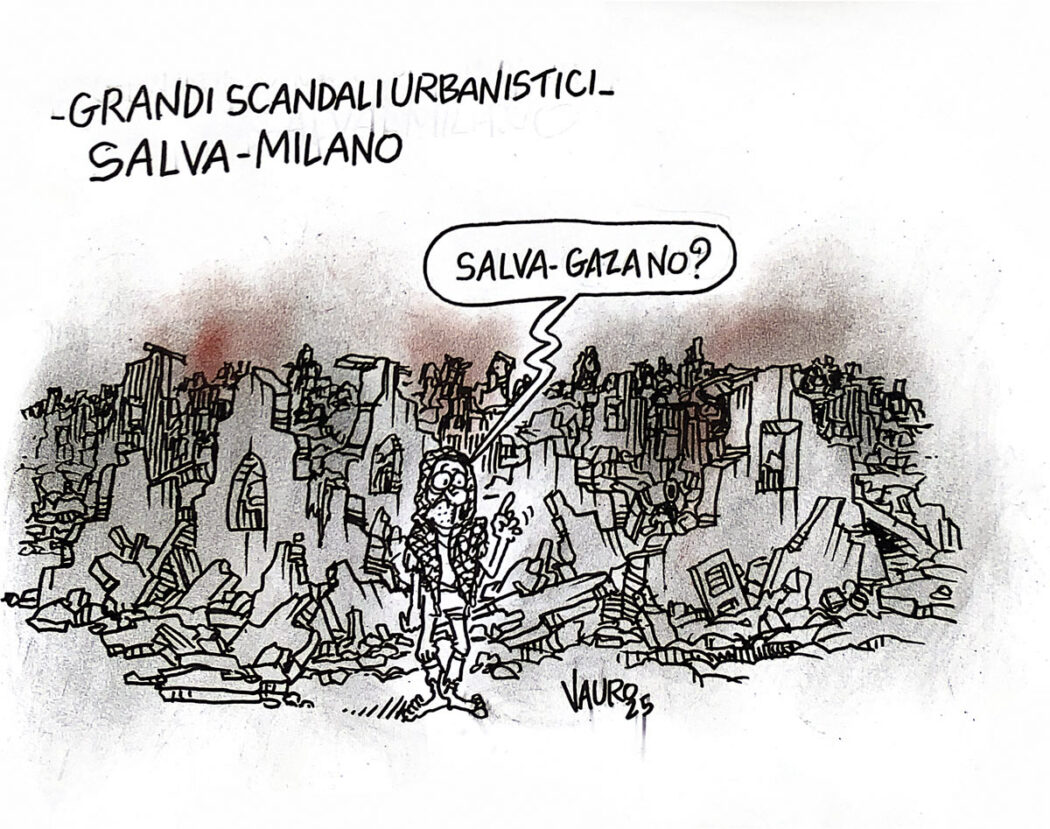 La vignetta di Vauro