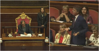 Copertina di Battibecco tra Renzi e La Russa: “Dov’è la sua imparzialità?”. E il presidente del Senato s’infuria