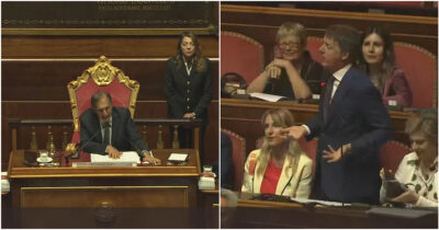 Copertina di Battibecco tra Renzi e La Russa: “Dov’è la sua imparzialità?”. E il presidente del Senato s’infuria