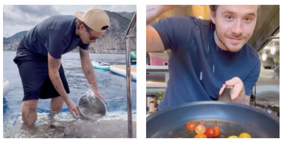 quando starai sul wc per la quarta volta in mezz8217ora capirai disgustoso la pasta cucinata da brooklyn beckham fa inorridire i commentatori
