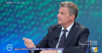 Copertina di Calenda contro Fico: “Mai con lui in Campania, è un fuori di testa”. Poi l’appello a Tajani e ai riformisti del Pd. Su La7