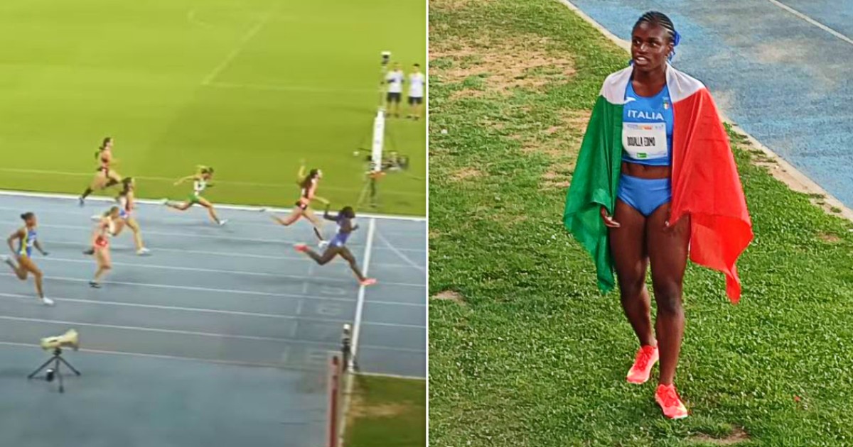 Fenomeno Doualla: i 100 metri da record della 15enne italiana al debutto in azzurro – Video Fenomeno Doualla: i 100 metri da record della 15enne italiana al debutto in azzurro – Video