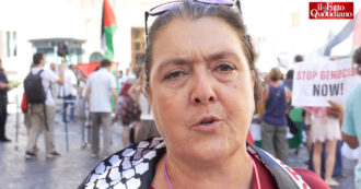 Copertina di Presidio per Francesca Albanese a Roma: “Serve protezione diplomatica”. Contestato il ministro Tajani