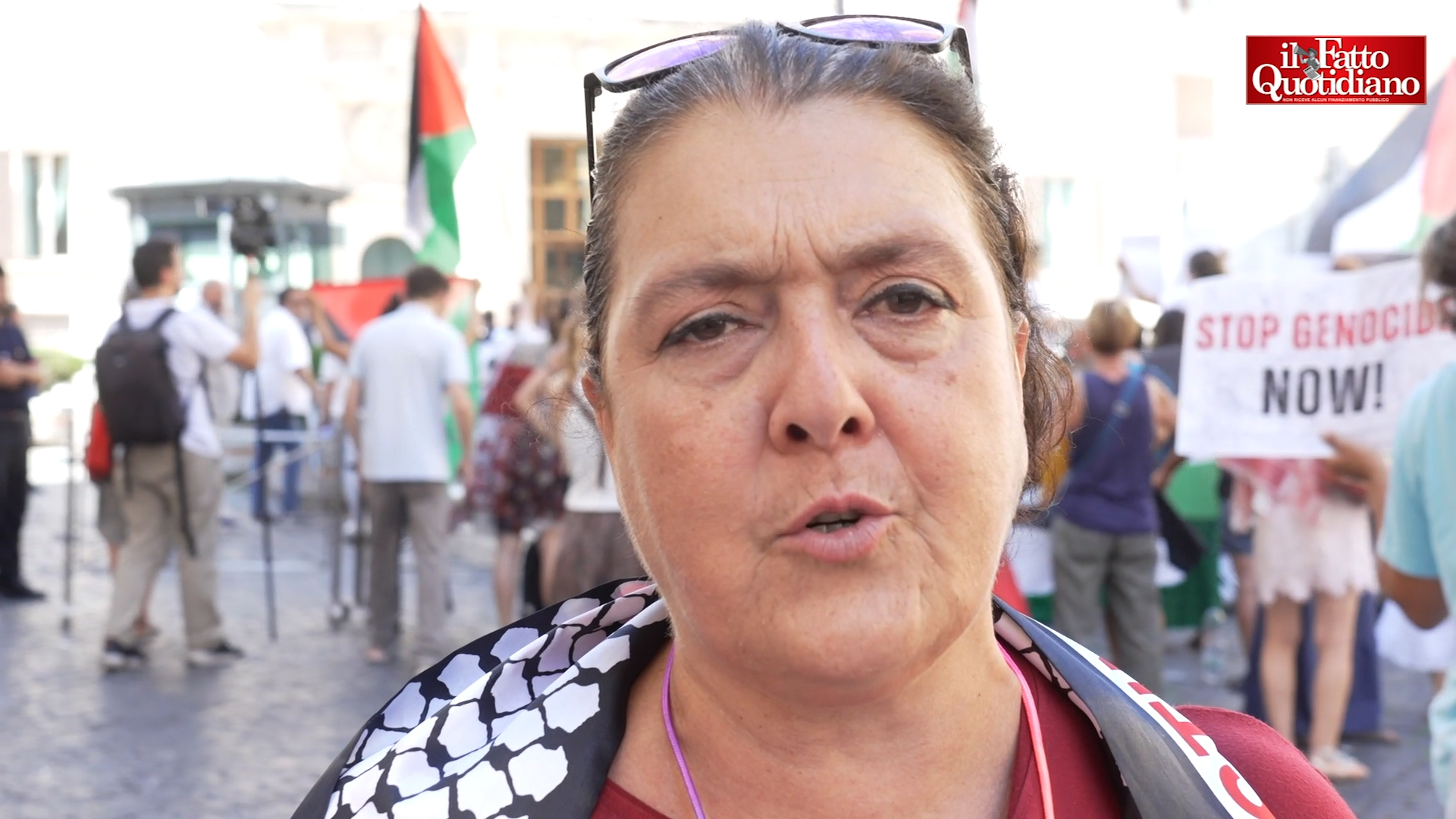 Presidio per Francesca Albanese a Roma: “Serve protezione diplomatica”. Contestato il ministro Tajani Presidio per Francesca Albanese a Roma: “Serve protezione diplomatica”. Contestato il ministro Tajani