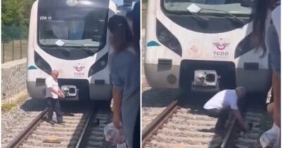 Copertina di “Ferma il treno e salva un gattino bloccato sui binari”: il gesto del macchinista commuove – IL VIDEO