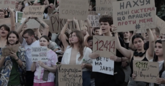 Copertina di Ucraina, ancora proteste contro la legge che limita le agenzie anti-corruzione