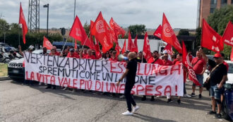 Copertina di Presidio dei driver Esselunga alla sede di Pioltello: “La vita vale più di una spesa”