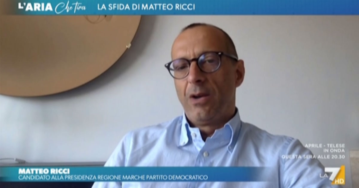 Ricci a La7: “Sono parte lesa, che c’entro? Al M5s dico che abbiamo gli stessi valori, l’onestà prima di tutto” Ricci a La7: “Sono parte lesa, che c’entro? Al M5s dico che abbiamo gli stessi valori, l’onestà prima di tutto”