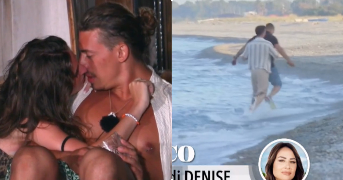 amo pi249 il cane di lei a temptation island simone tradisce sonia baciando la tentatrice marco scappa dal villaggio