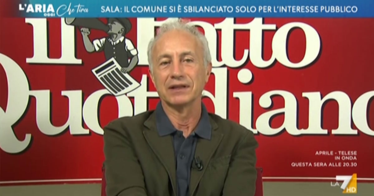 travaglio a la7 sul caso milano il fatto 232 arrivato prima della procura altro che copiare le carte come dice qualche scemo