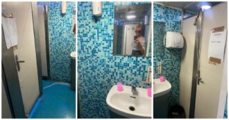 Ho preso la nave veloce tra Napoli e Capri. Mai visto niente di più vomitevole