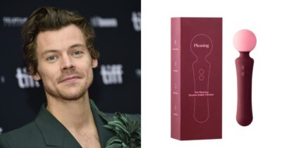 Copertina di Harry Styles lancia i suoi sex toys: fan in visibilio per “Pleasing Yourself”