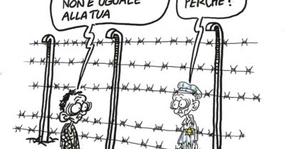 Copertina di La vignetta di Vauro