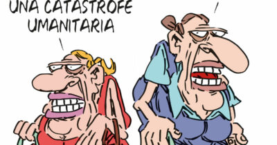 Copertina di La vignetta di Franzaroli