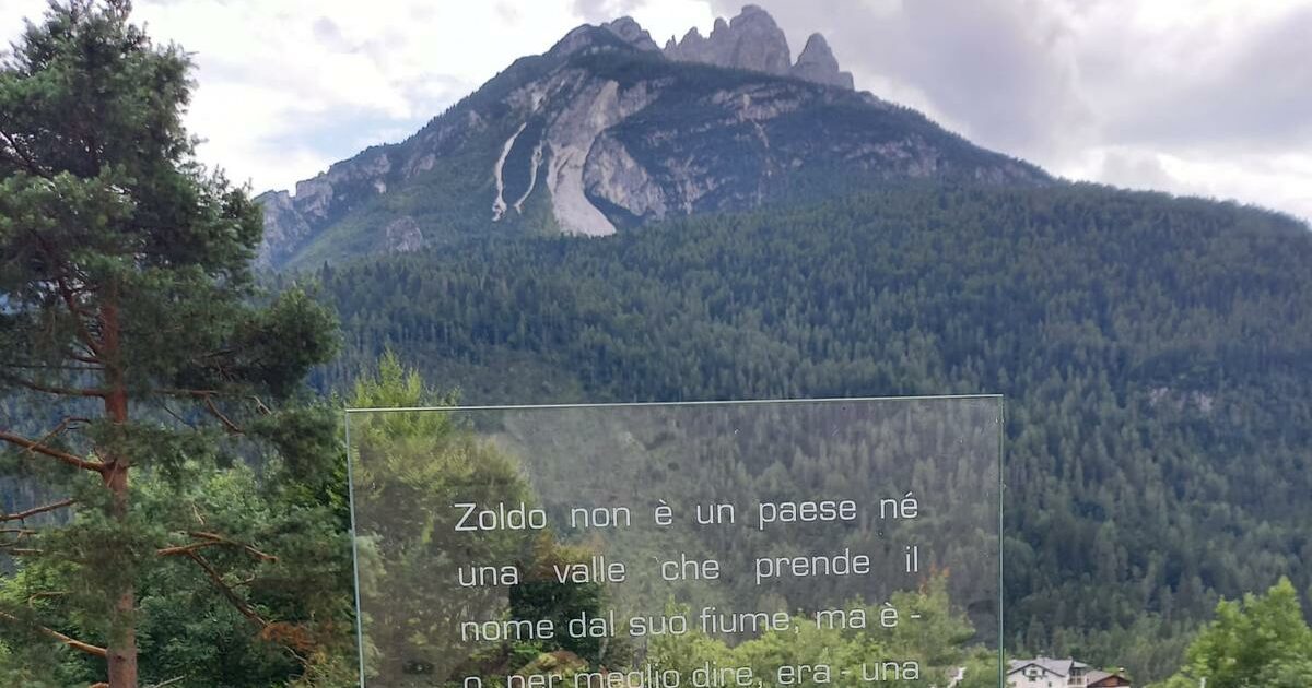 8216marco e mattio8217 di sebastiano vassalli rivive in dodici stele nella val di zoldo un percorso paesaggistico letterario per mostrare la curiosit224 della vita al di fuori dell8217uomo