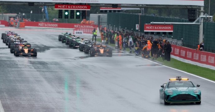 F1, GP Belgio: bandiera rossa e partenza posticipata. Cosa prevede il regolamento